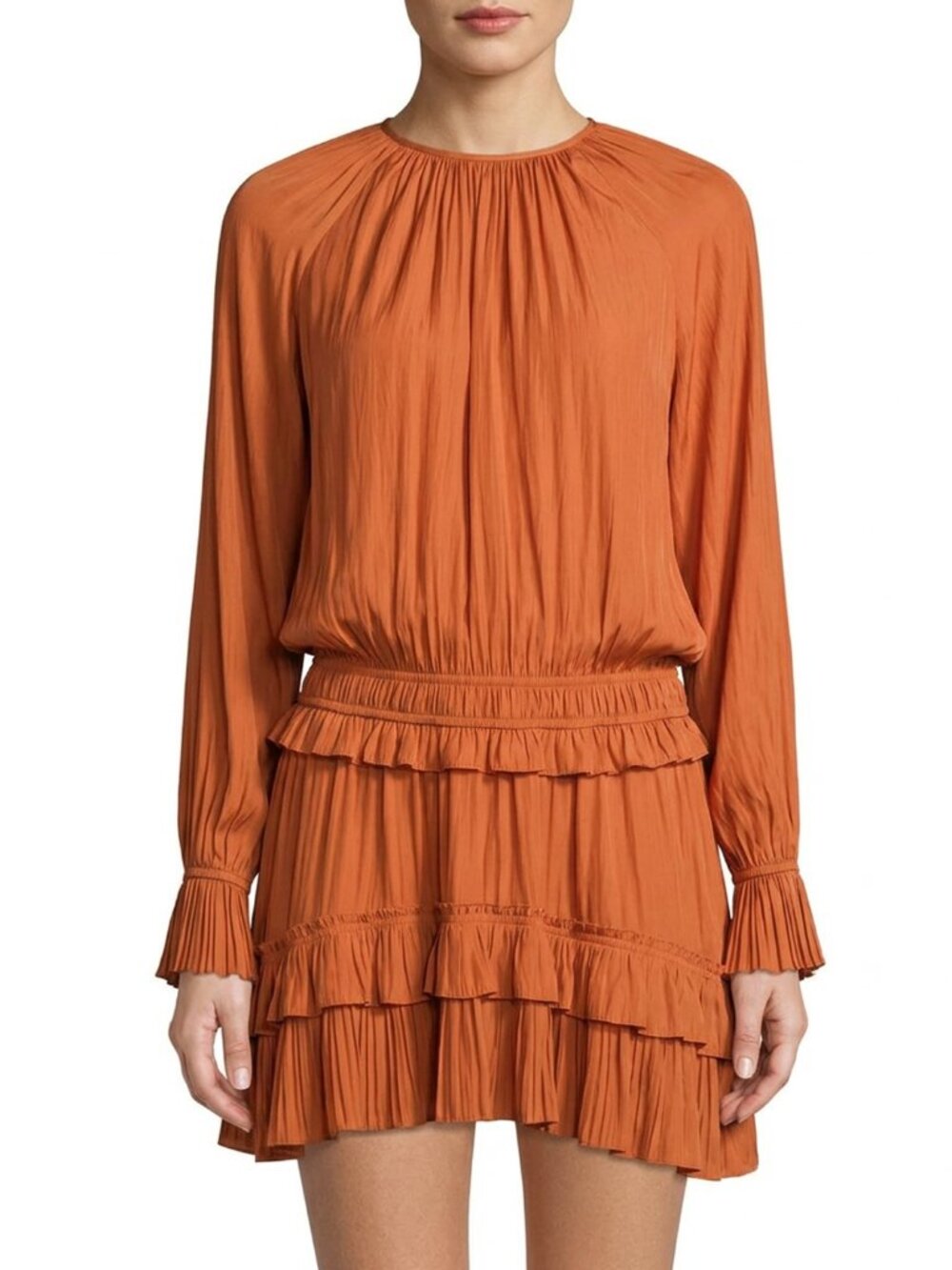Ramy Brook Ramona Long Sleeve Minidress